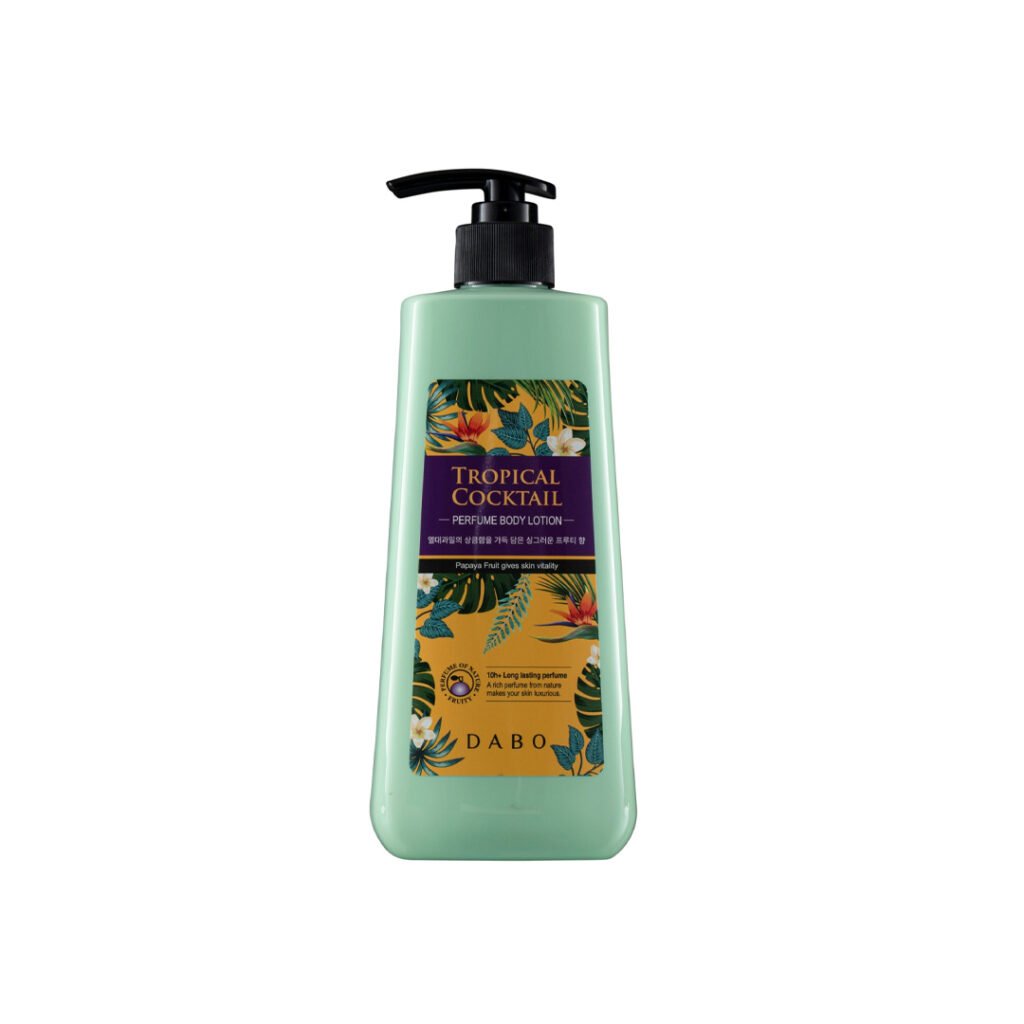 Dabo Tropical Cocktail Perfume Body Lotion 500ml - Kbazar Korean Cosmetics Store