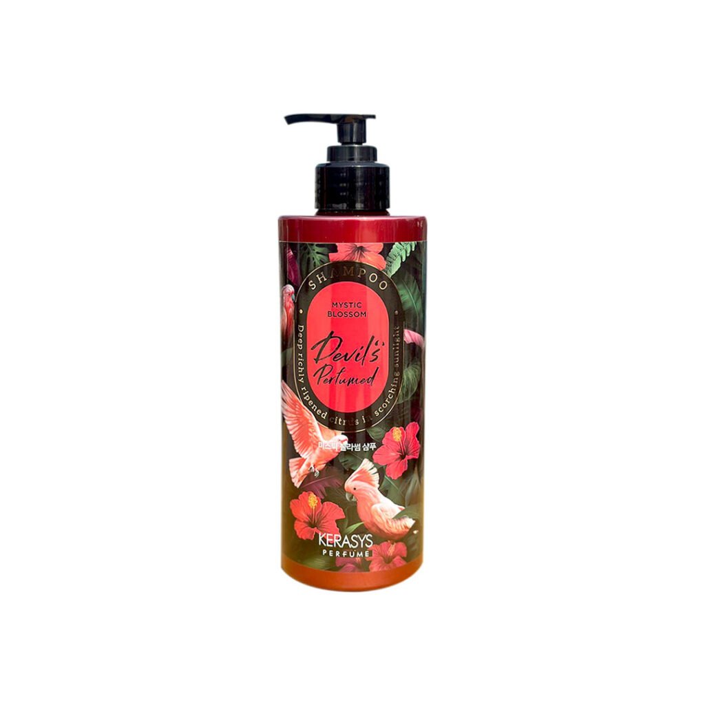 Kerasys Devil’s Edition Mystic Blossom Perfumed Shampoo 600 ml - Kbazar Korean Cosmetics Store