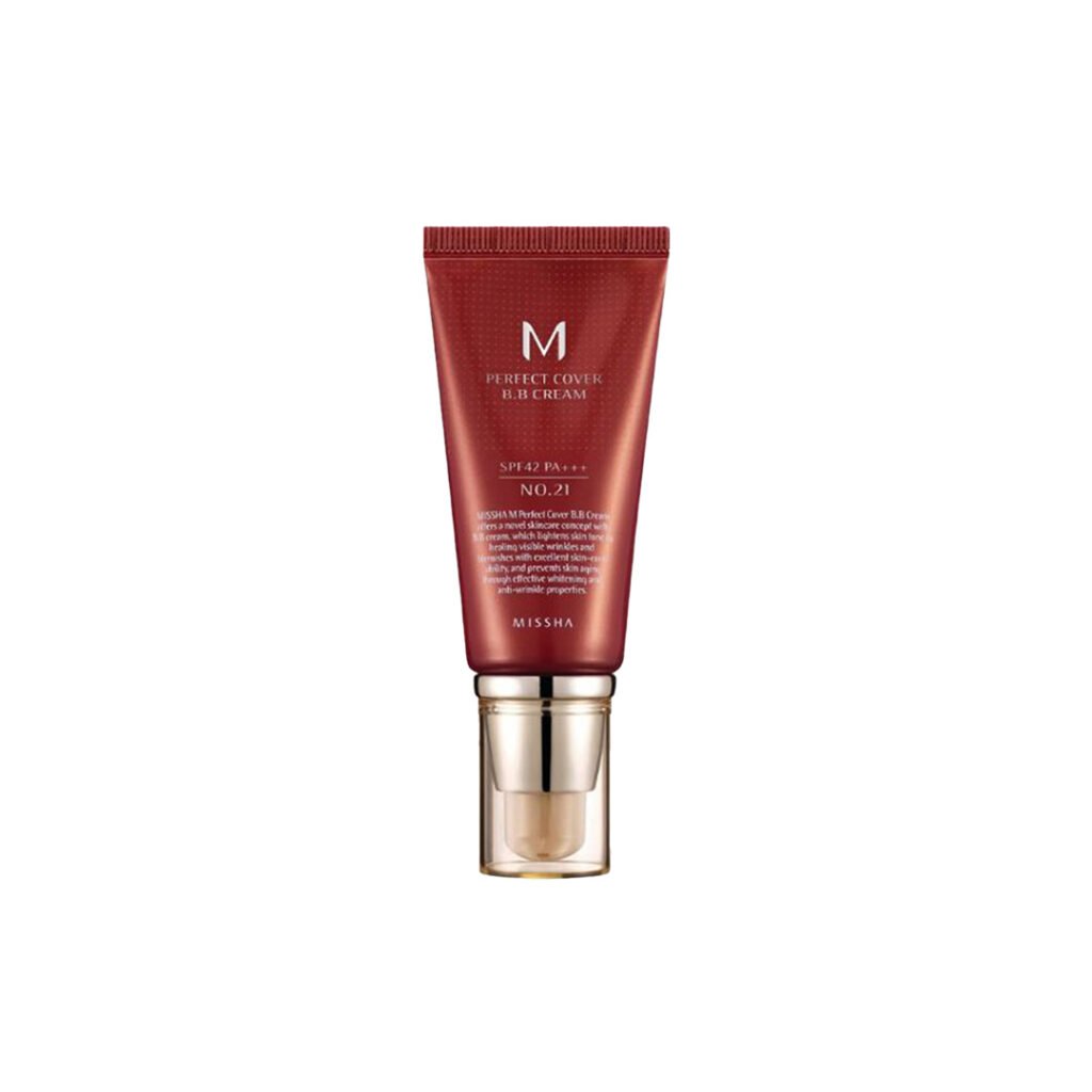 MISSHA M Perfect Cover BB Cream SPF42 PA+++ 20ml – No-21 - Kbazar Korean Cosmetics Store
