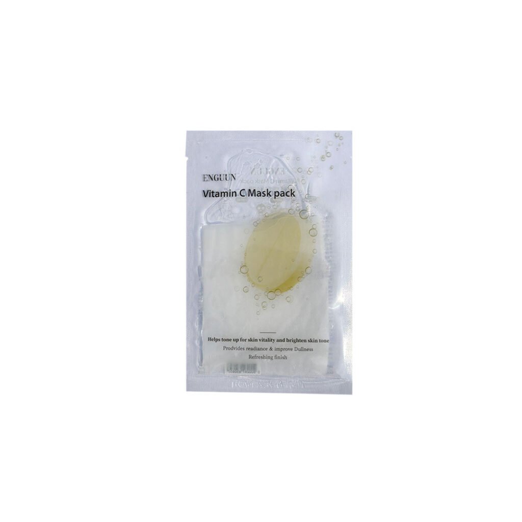 Enguun Mask Pack -Sheet Mask – VITAMIN C - Kbazar Korean Cosmetics Store