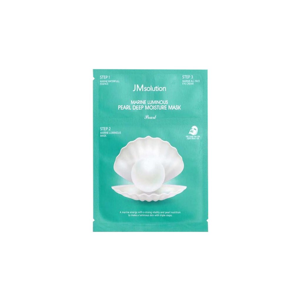 JMsolution Marine Luminous Pearl Deep Moisture Mask 27 ml - Kbazar Korean Cosmetics Store