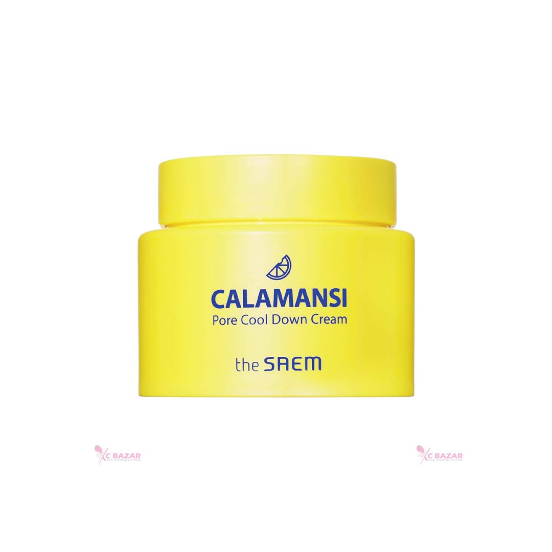 The Saem Calamansi Pore Cool Down Cream 100 ml - Kbazar - Korean Cosmetics Store