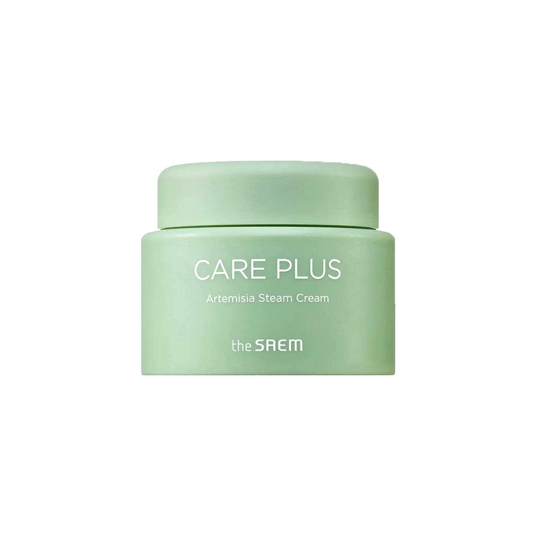 The Saem Care Plus Artemisia Steam Cream 100ml - Kbazar - Korean Cosmetics Store
