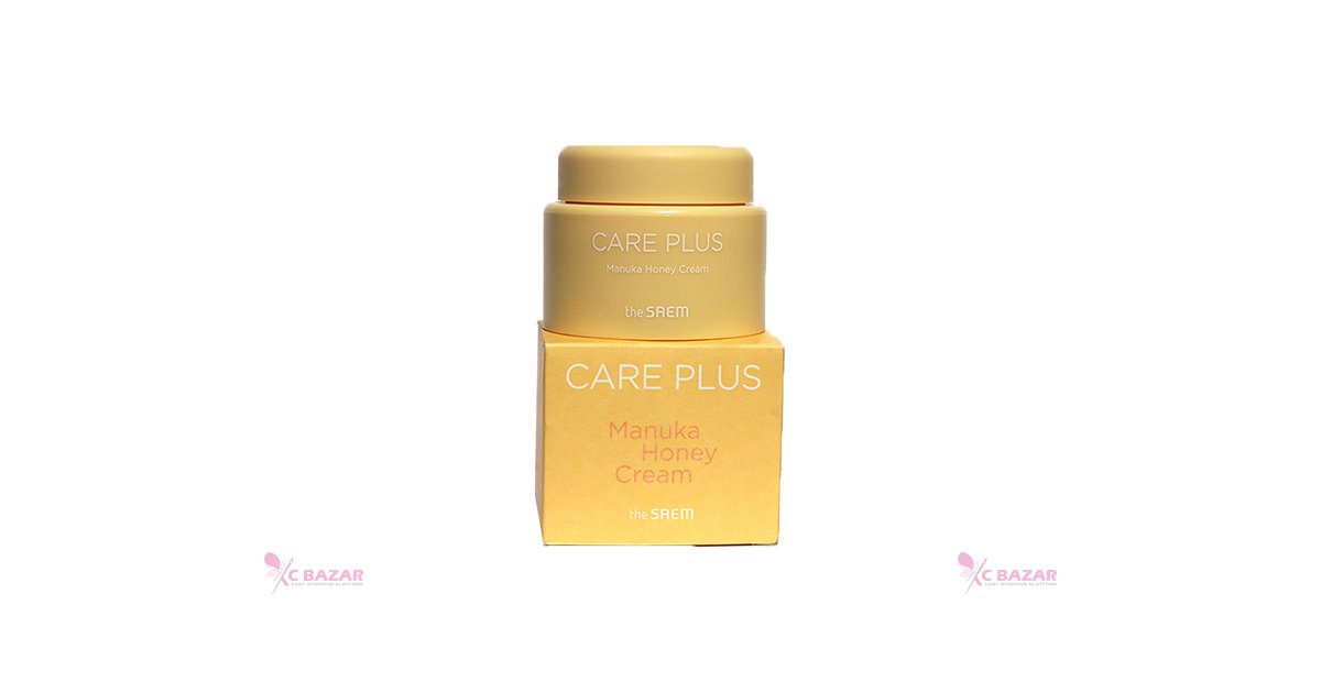 The Saem Care Plus Manuka Honey Cream 100ml - Kbazar - Korean Cosmetics Store