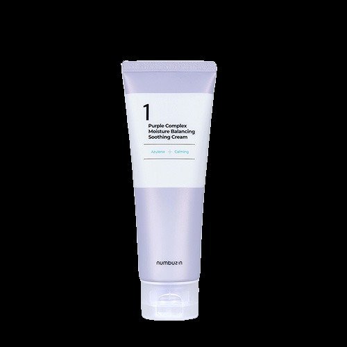 Numbuzin No.1 Purple Complex Moisture Balancing Soothing Cream 100ml - Kbazar - Korean Cosmetics Store