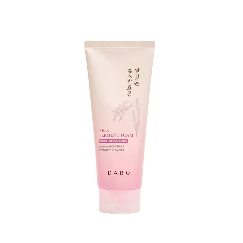 Dabo Rice Ferment Foam Cleanser Whitening & Shining 180ml - Kbazar Korean Cosmetics Store