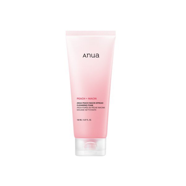 Anua Peach Niacin Spread Cleansing Foam 150ml - Kbazar Korean Cosmetics Store