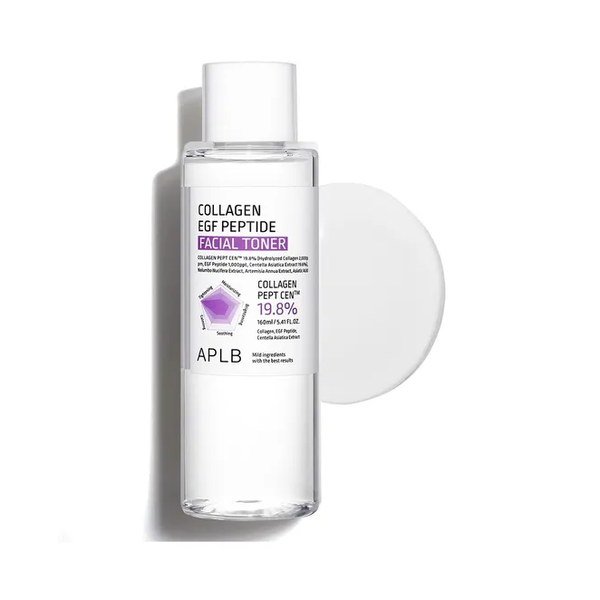 APLB Collagen EGF Peptide Facial Toner 160ml - Kbazar Korean Cosmetics Store