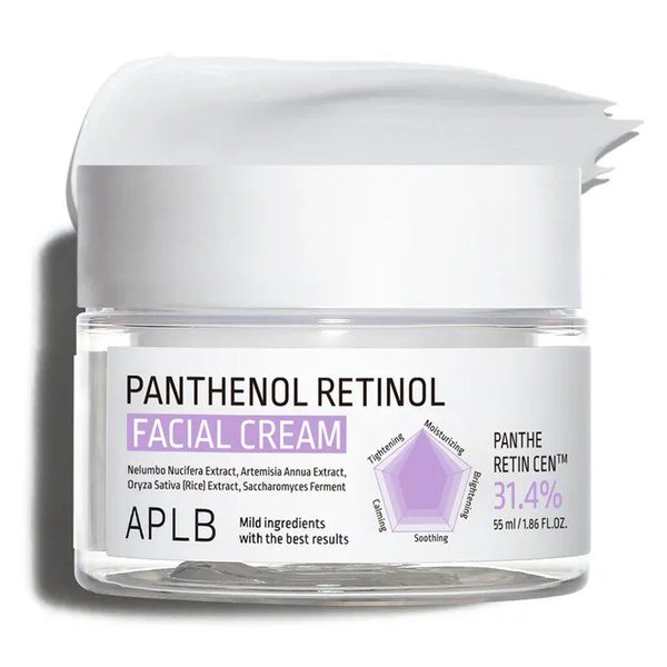 APLB Panthenol Retinol Facial Cream 55ml - Kbazar - Korean Cosmetics Store
