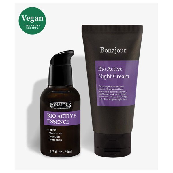 Bonajour Bio Active Resurrection Plant Essence 50ml + Night Cream 80ml Price in Bangladesh | Kbazar