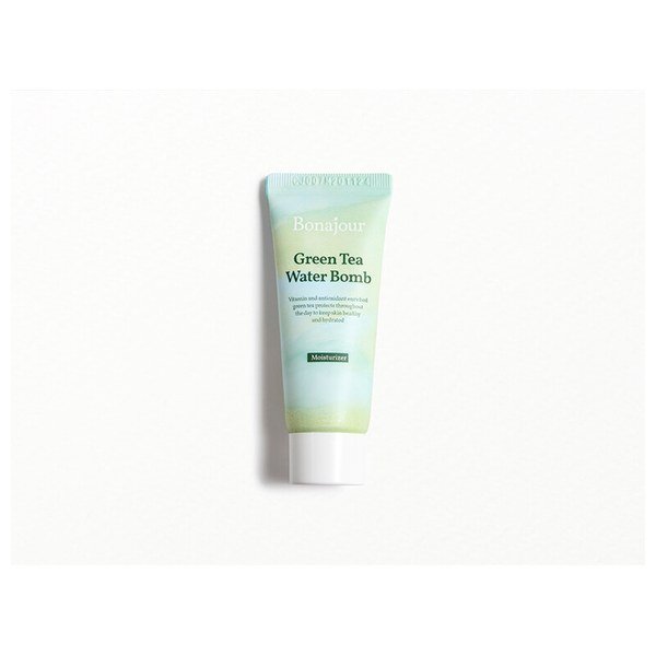 Bonajour Green Tea Water Bomb Cream 20ml (Mini) - Kbazar - Korean Cosmetics Store