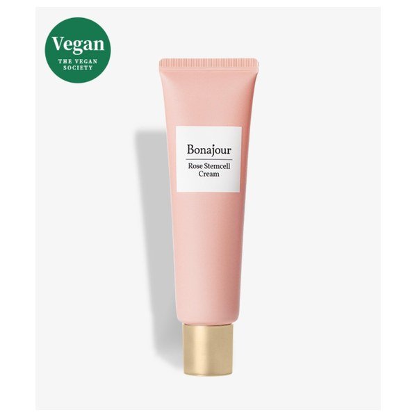 Bonajour Rose Stem Cell Cream 50ml - Kbazar - Korean Cosmetics Store