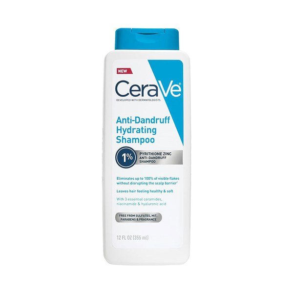 CeraVe Anti-Dandruff Hydrating Shampoo 355ml - Kbazar Korean Cosmetics Store