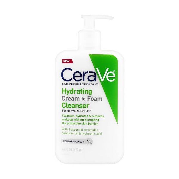Cerave Hydrating Cream To Foam Cleanser (normal-to-dry skin) 473ml Price in Bangladesh | Kbazar