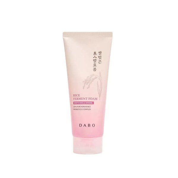 Dabo Rice Ferment Foam Cleanser Whitening & Shining 100ml - Kbazar Korean Cosmetics Store
