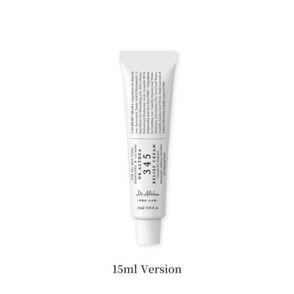 Dr Althea 345 Relief Cream 15ml - Kbazar Korean Cosmetics Store