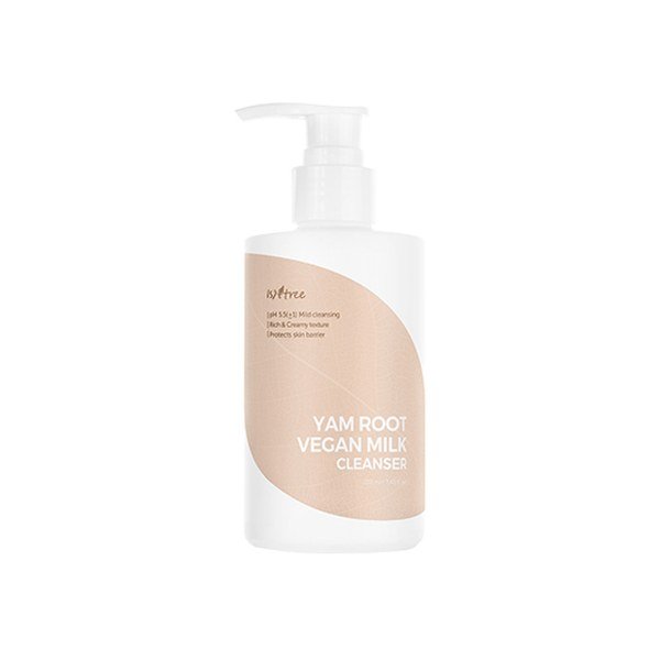 Isntree Yam Root Vegan Milk Cleanser 220ml - Kbazar Korean Cosmetics Store