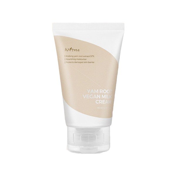 Isntree Yam Root Vegan Milk Cream 80ml - Kbazar Korean Cosmetics Store