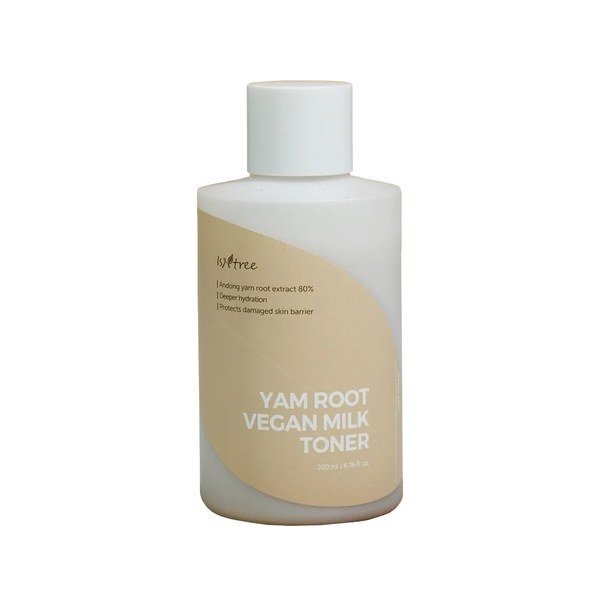 Isntree Yam Root Vegan Milk Toner 200ml - Kbazar Korean Cosmetics Store