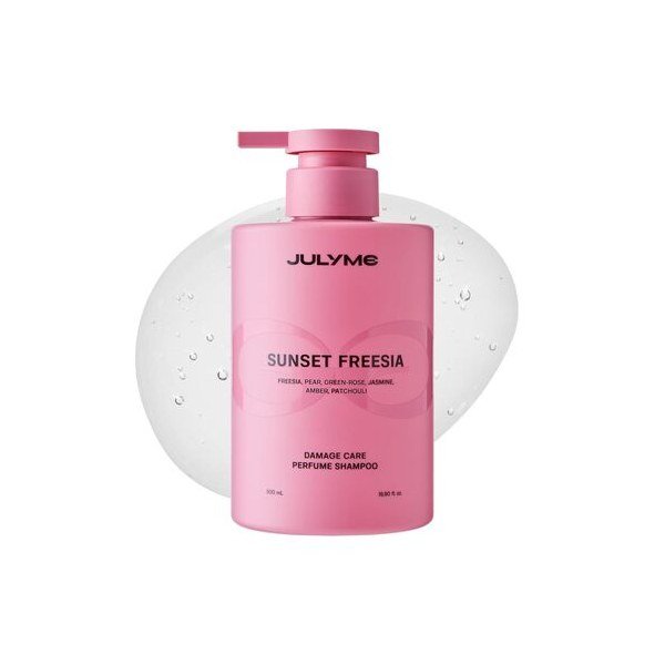 JULYME Damage Care Perfume Shampoo 500ml #Sunset Freesia - Kbazar Korean Cosmetics Store