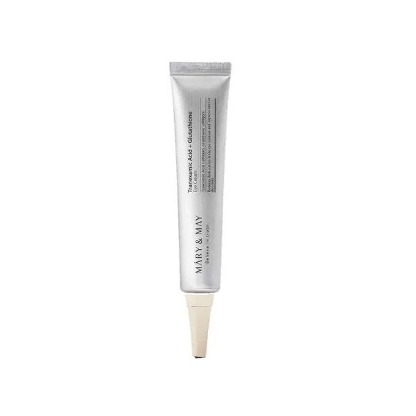 Mary&May Tranexamic Acid+Glutathion Eye Cream 12g (Mini) - Kbazar Korean Cosmetics Store