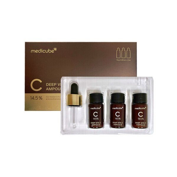 MEDICUBE Deep Vita C Ampoule 2.0 30g - Kbazar - Korean Cosmetics Store