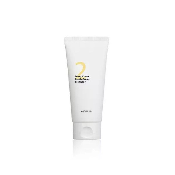 Numbuzin No.2 Deep Clean Fresh Cream Cleanser 120ml - Kbazar - Korean Cosmetics Store