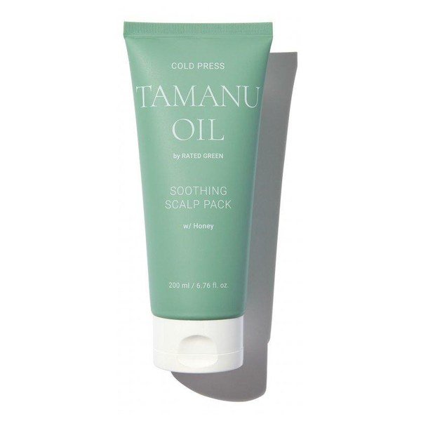 Rated Green Cold Press Tamanu Oil Soothing Scalp Pack 200ml - Kbazar - Korean Cosmetics Store
