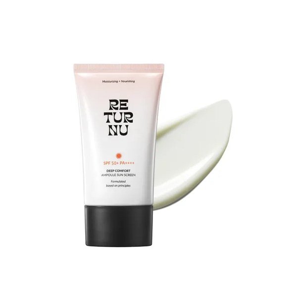 RETURNU Deep Comfort Ampoule Sunscreen 50ml - Kbazar - Korean Cosmetics Store