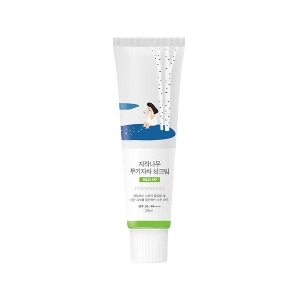 Round Lab BIRCH JUICE MILD-UP SUNSCREEN 50ml - Kbazar - Korean Cosmetics Store