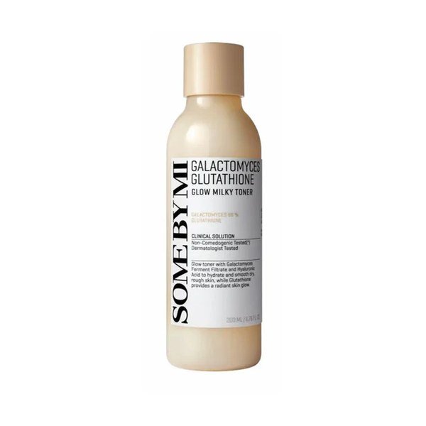 Some By Mi Galactomyces Glutathione Glow Milky Toner 200ml - Kbazar Korean Cosmetics Store