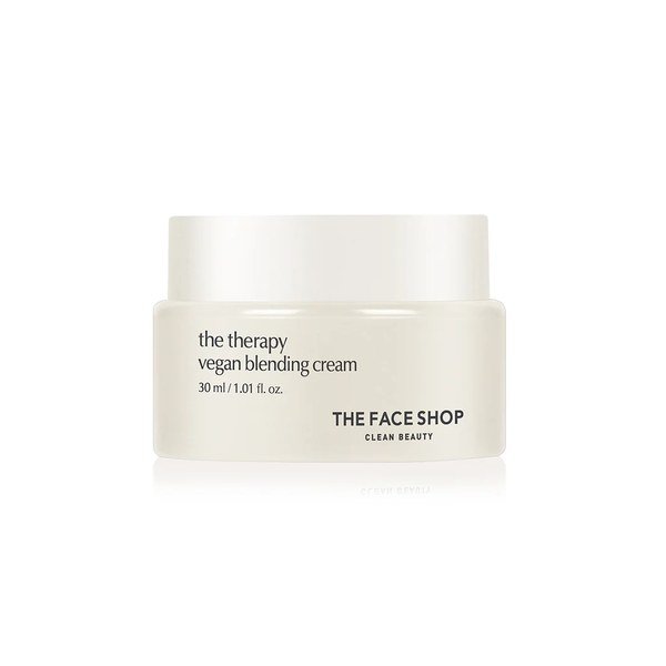 The Face Shop The Therapy Vegan Blending Cream 30ml - Kbazar - Korean Cosmetics Store