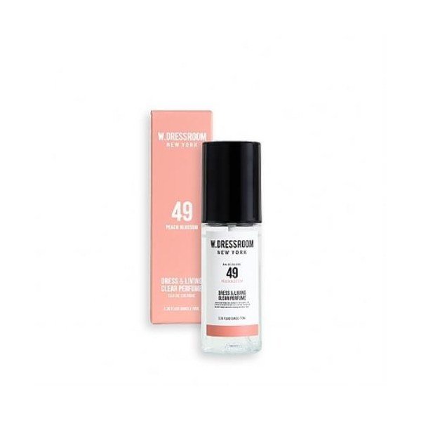 W.DRESSROOM Dress & Living Clear Perfume No.49 Peach Blossom 70ml - Kbazar Korean Cosmetics Store