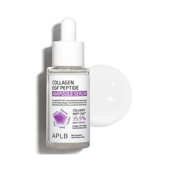 APLB Collagen EGF Peptide Ampoule Serum 40ml - Kbazar - Korean Cosmetics Store