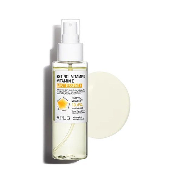 APLB Retinol Vitamin C Vitamin E Mist Essence 105ml - Kbazar - Korean Cosmetics Store