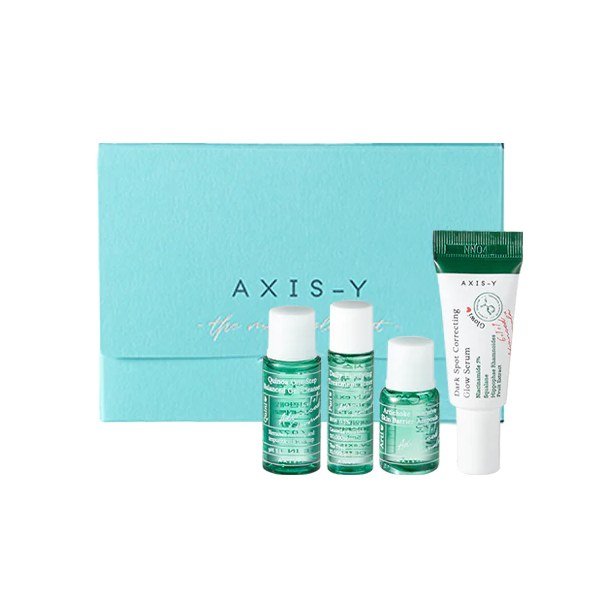 AXIS-Y The Mini Glow Set (4pcs) - Kbazar - Korean Cosmetics Store