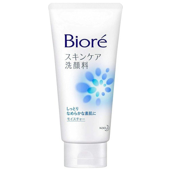 Biore Skin Care Facial Wash Moisture For Moist & Smooth Skin 130g - Kbazar - Korean Cosmetics Store