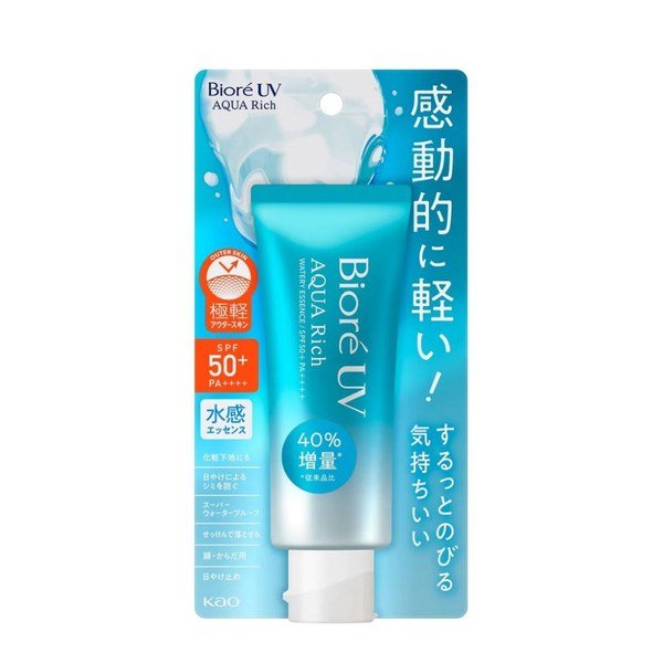 Biore UV Aqua Rich Watery Essence Spf 50+PA++++ 70ml - Kbazar - Korean Cosmetics Store