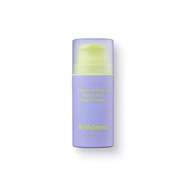 By Wishtrend Vitamin A-mazing Bakuchiol Night Cream 30ml - Kbazar - Korean Cosmetics Store