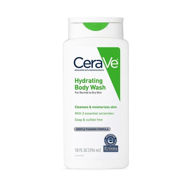 Cerave Hydrating Body Wash – 296 ml - Kbazar - Korean Cosmetics Store