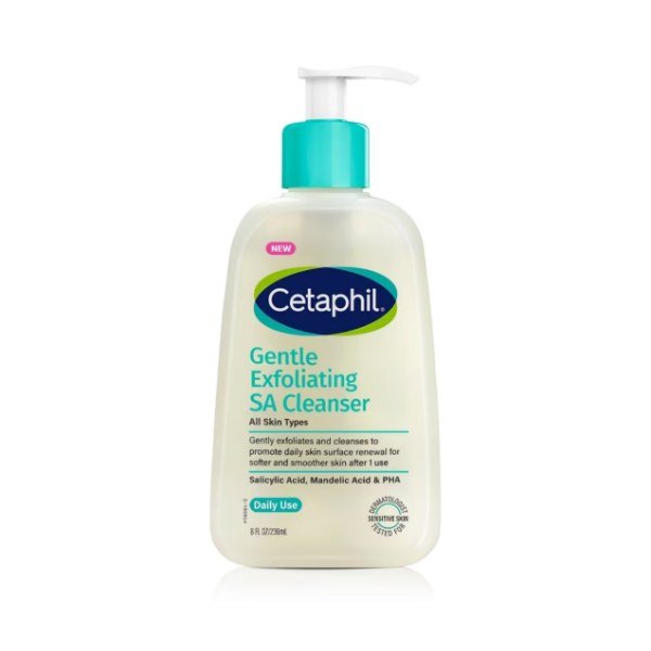Cetaphil Gentle Exfoliating SA Cleanser 236ml - Kbazar - Korean Cosmetics Store