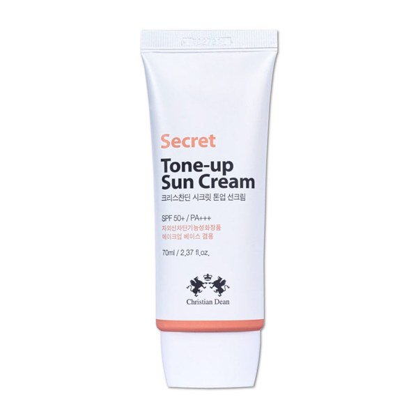 Christian Dean Secret Tone-up Sun Cream SPF 50+ PA+++ - Kbazar - Korean Cosmetics Store