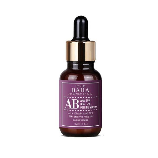 Cos De Baha AB AHA/BHA AB Serum 30ml - Kbazar - Korean Cosmetics Store