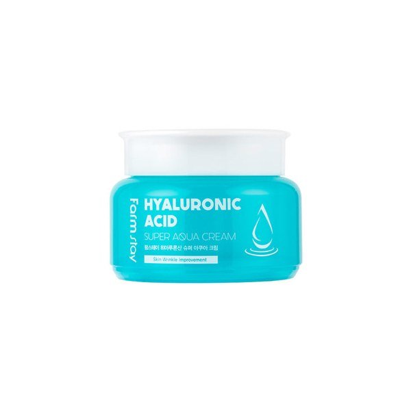 Farm Stay Hyaluronic Acid Super Aqua Cream 100ml - Kbazar - Korean Cosmetics Store