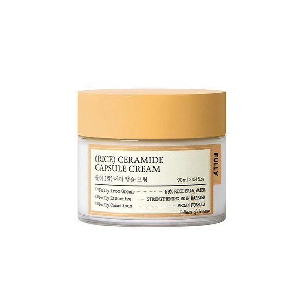 FULLY Rice Ceramide Capsule Cream 90ml - Kbazar - Korean Cosmetics Store