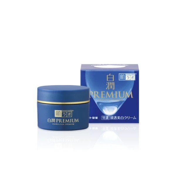 Hada Labo Shirojyun Premium Deep Whitening Cream 50g - Kbazar - Korean Cosmetics Store