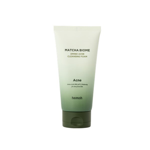 Heimish Matcha Biome Amino Acne Cleansing Foam 150ml - Kbazar - Korean Cosmetics Store