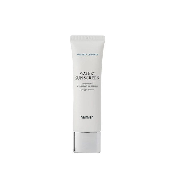 Heimish Moringa Ceramide Hyaluronic Acid Hydrating Watery Sunscreen 50ml - Kbazar - Korean Cosmetics Store