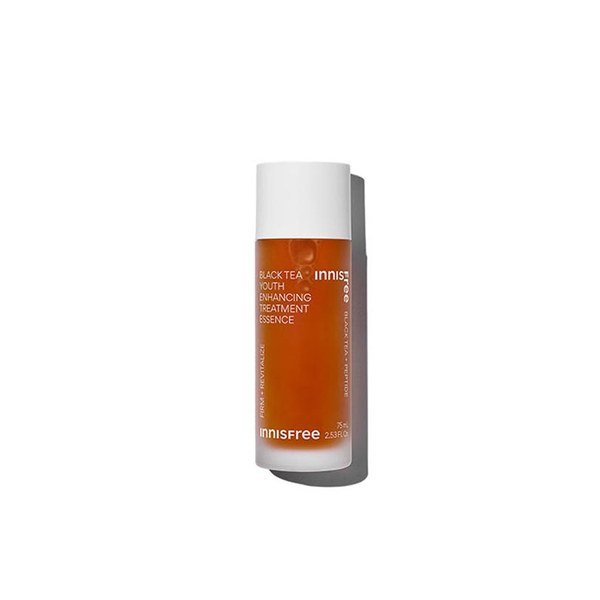 Innisfree Black Tea Youth Enhancing Treatment Essence 25ml (mini) - Kbazar - Korean Cosmetics Store