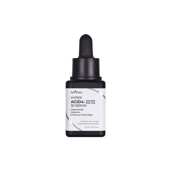 Isntree Hyper Acid4 AHA BHA LHA 30 Serum 20ml - Kbazar - Korean Cosmetics Store
